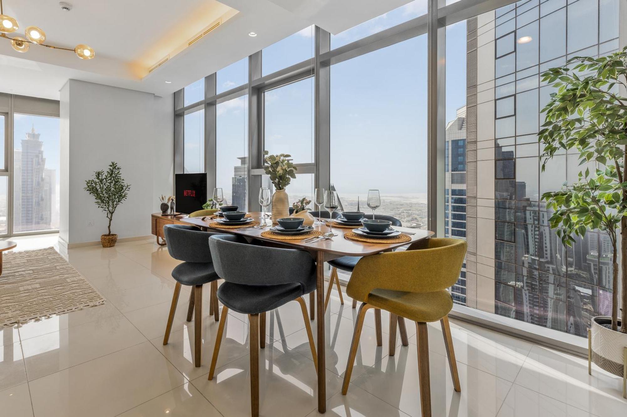 High Floor Burj Khalifa & Sea View With Stunning Infinity Pool Appartamento *